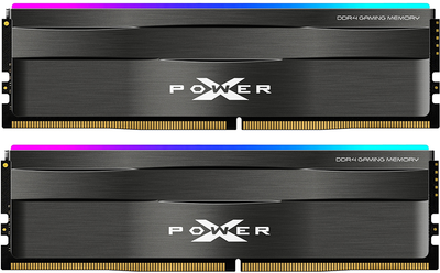 Pamięć Silicon Power DDR4-3200 32768MB PC4-25600 (Kit of 2x16384) XPOWER Zenith RGB (SP032GXLZU320BDD)