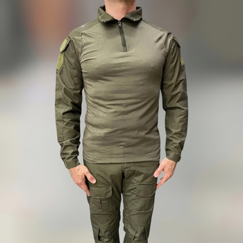 Армейская тактическая рубашка Убакс Combat Олива L