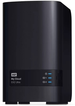 Serwer plików NAS Western Digital My Cloud EX2 Ultra 4TB 2x3.5" USB3.0 LAN External (WDBVBZ0040JCH-EESN)