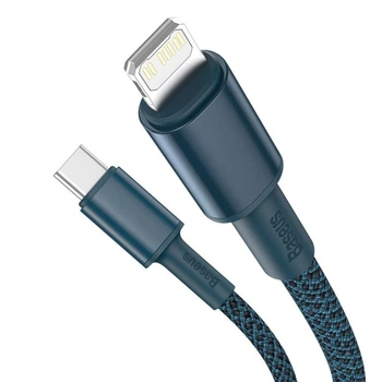 Кабель зарядный Baseus для быстрой зарядки igh Density Type-C на iP PD 20 Вт 2 м Blue (CATLGD-A03)