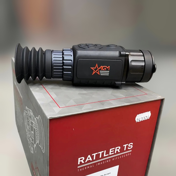 Тепловизионный прицел AGM Rattler TS25-256 + планка HM-THUNDER-R, 1250 м, 25 мм, Wi-Fi, стад. дальномер (243376)