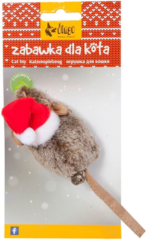 Zabawka dla kota Dingo Mikołaj z kocimiętką 9 cm (5904760211988)