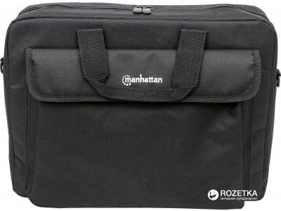 Torba do laptopa Manhattan London 15"/15.6'' Black (0766623438889)