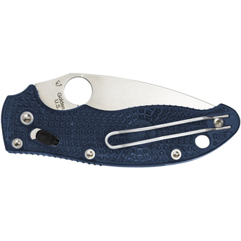 Ніж складальний Spyderco Manix 2, CPM S110V dark blue тип замка Back Lock C101PDBL2