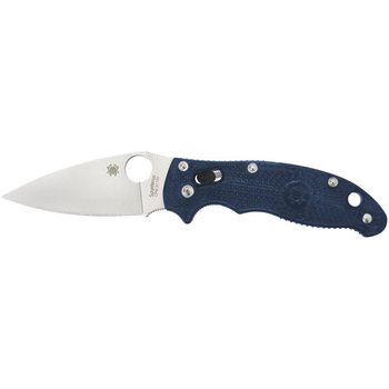 Нож складной Spyderco Manix 2, CPM S110V dark blue тип замка Back Lock C101PDBL2