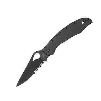 Нож складной Spyderco Cara Cara 2 Stainless Black Blade тип замка Back Lock BY03BKPS2