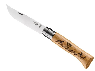 Складаний ніж 85мм, дуб Opinel Animalia Dog N08 002335