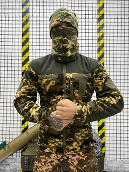 Тактичний костюм піксель SoftShell 5в1 розмір 2XL