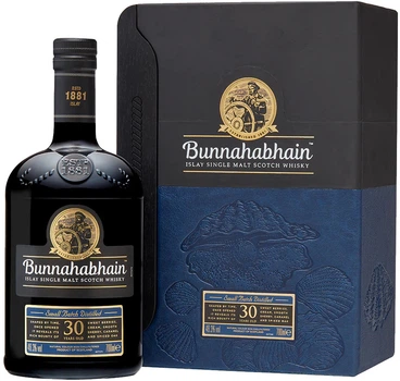 Віскі Bunnahabhain 30 YO 0.7 л 46.3% в подарунковій упаковці (5029704220113)