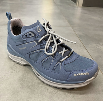 Кросівки трекінгові Lowa Innox Evo Gtx Lo Ws, 38 р, колір Блакитний (light grey), легкі черевики трекінгові