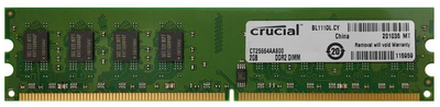 Модуль пам'яті Crucial DDR2 2GB 800 MHz (CT25664AA800) Б/в
