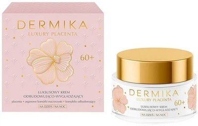 Крем, що відновлює і розгладжує - Dermika Luxury Placenta 60+ 50ml (1006118-1306983-2)
