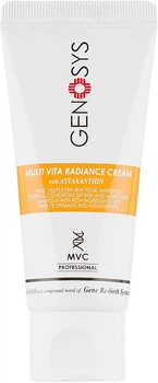 Крем для обличчя мультивітамінний з астаксантином Genosys Multi Vita Radiance Cream 50g (50g, 230g) (910508-987471-2)