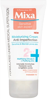 Крем "Увлажняющий" против несовершенств Mixa Moisturizing Cream Anti-Imperfection 50ml (705306-631418-2)