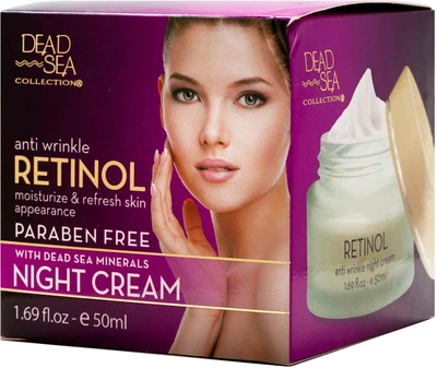 Ночной крем против морщин с ретинолом и минералами Мертвого моря Dead Sea Collection 50ml (838097-761172-2)