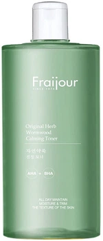 Тонер для лица с AHA/BHA кислотами Fraijour Original Herb Wormwood Calming Toner 500ml (902857-937209-2)