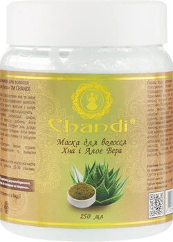 Маска для волос "Хна и Алоэ Вера" Chandi 250ml (576054-1115343-2)