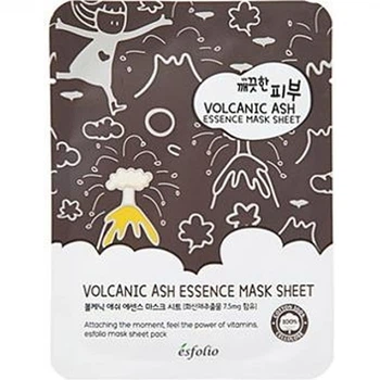 Тканевая маска c вулканическим пеплом Esfolio Pure Skin Volcanic Ash Essence Mask Sheet 25ml (25ml) (730411-960672-2)