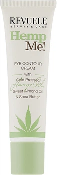 Крем для контура глаз с конопляным маслом - Revuele Hemp Me! Eye Contour Cream With Cold Pressed Hemp Oil 35ml (947048-1204907-2)