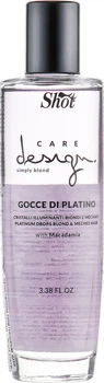 Кристаллы платиновые для придания блеска Shot Care Design Simply Blond Platinum Drop 100ml (811474-1004106-2)