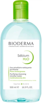Мицеллярный лосьон Bioderma Sebium H2O Micellaire Solution 500ml (598036-529470-2)