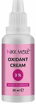 Кремовый окислитель для краски бровей и ресниц - Nikk Mole Oxidant Cream 3% 30ml (30ml) (969351-1230594-2)