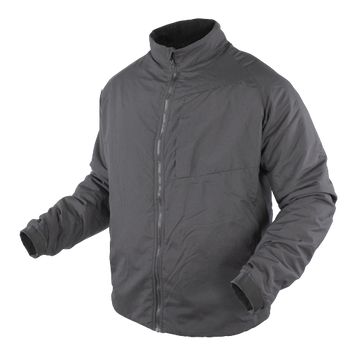 Зимова тактична куртка Condor Nimbus Light Loft Jacket (PrimaLoft™60G) 101097 Medium, Graphite (Сірий)