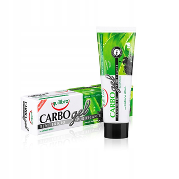 Зубна паста для щоденного використання Equilibra Active Carbon 75 мл (8000137015009)