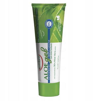 Pasta-żel do zębów Equilibra do codziennego użytku Triple Action Aloe Gel Toothpaste 75 ml (8000137010851)