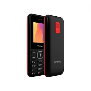 Мобильный телефон Nomi i1880 Black-Red (UA UCRF)