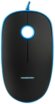 Миша Modecom MC-M111 USB Blue-Black (M-MC-M111-140)