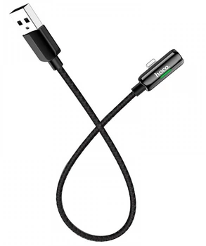 Переходник HOCO 3-in-one Lightning cable to charging/Sync/Audio LS28 |0,22m, 2.4A| Черный