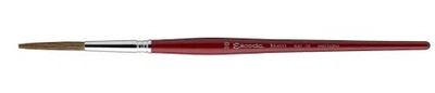Кисть ушной волос овальная Escoda Filleting & Lettering 6218 удлиненная №1 (1.66мм)