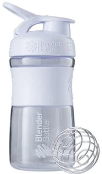 Шейкер BlenderBottle SportMixer с шариком 590 мл Белый (SM 20oz White)