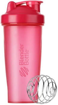 Шейкер спортивный Blender Bottle Classic 820 мл Розовый (Classic 28oz Pink Fl)