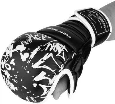 Перчатки для Karate PowerPlay 3092KRT L Черно-белые (PP_3092krt_L_bl/white)