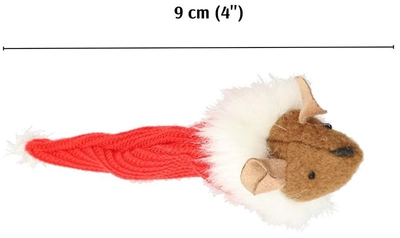 Zabawka dla kota Dingo Santa z kocimiętką 9 cm (5904760213388)
