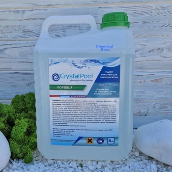 Коагулянт (флокулянт) против мутности в воде бассейна Crystal Pool Floc Ultra Liquid 5 л (05105)