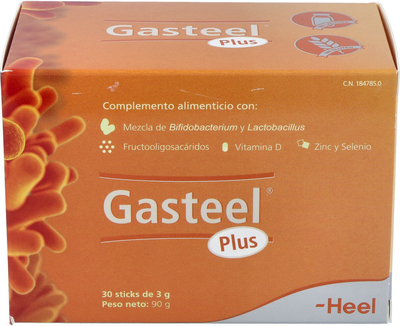 Suplement diety Heel Gasteel Plus 30 saszetek (8429949192942)
