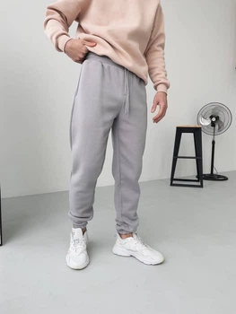 Спортивні штани на флісі Breezy M Світло-Сірі 22403005 Grey