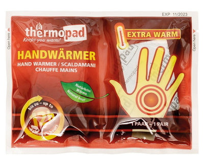 Грілка-пакет термохімічний для рук Thermopad