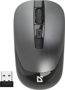 Мышь Defender Wave MM-995 Wireless Grey (4745090821840)