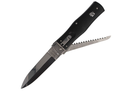 Складной Пружинный Нож с Пилою Mikov Predator ABS 241-NH-2/KP Черный 007792
