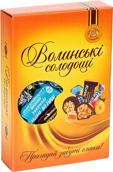 Набір цукерок Волинські солодощі Фірмовий До чаю 500 г (4820184180246/4820252810983)