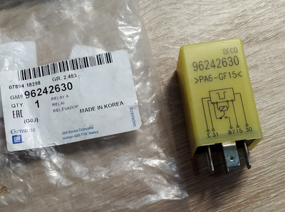 Реле протитуманок GENERAL MOTORS 96242630 DAEWOO LANOS