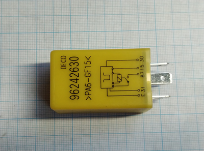 Реле протитуманок GENERAL MOTORS 96242630 DAEWOO LANOS
