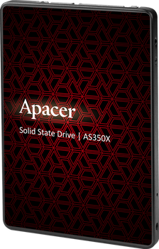 SSD диск Apacer AS350X 512GB 2.5" SATAIII 3D NAND (AP512GAS350XR-1)