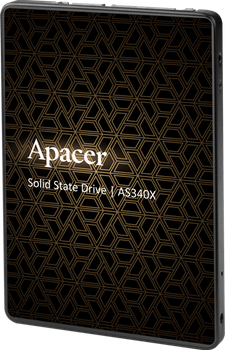 SSD диск Apacer AS340X 960GB 2.5" SATAIII 3D NAND (AP960GAS340XC-1)