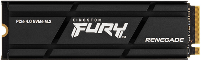 Dysk SSD Kingston FURY Renegade with Heatsink 500GB NVMe M.2 2280 PCIe 4.0 x4 3D NAND TLC (SFYRSK/500G)