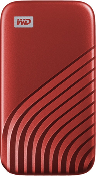Dysk SSD Western Digital My Passport 2TB USB 3.2 Type-C Czerwony (WDBAGF0020BRD-WESN) External